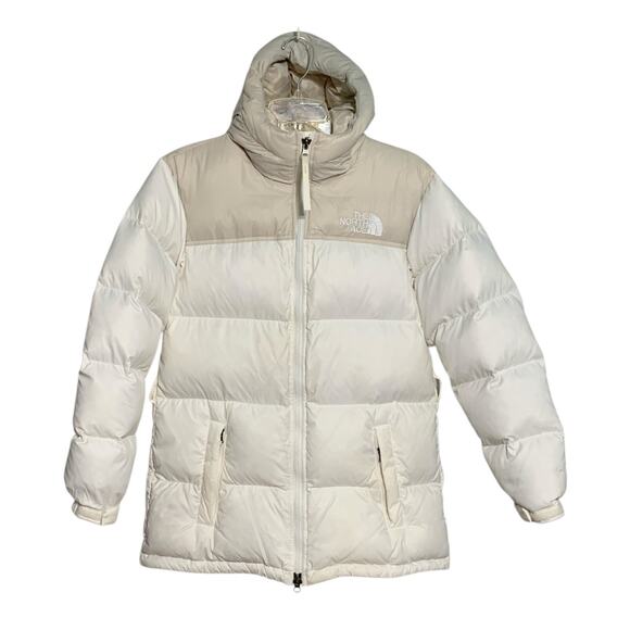 The North Face Nuptse Mid 700-Down Insulated Hooded Jacket Womens